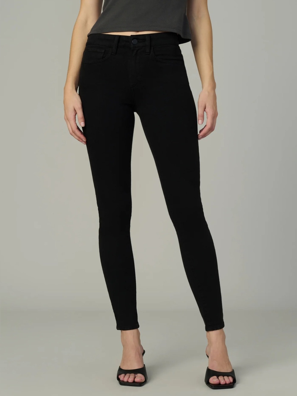 Joe's Jeans Black Skinny Fit Jeans